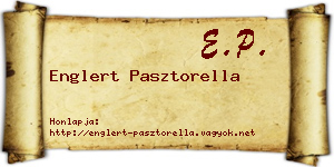 Englert Pasztorella névjegykártya